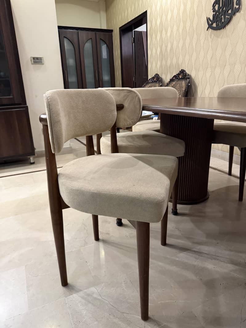 Wooden dining table 2