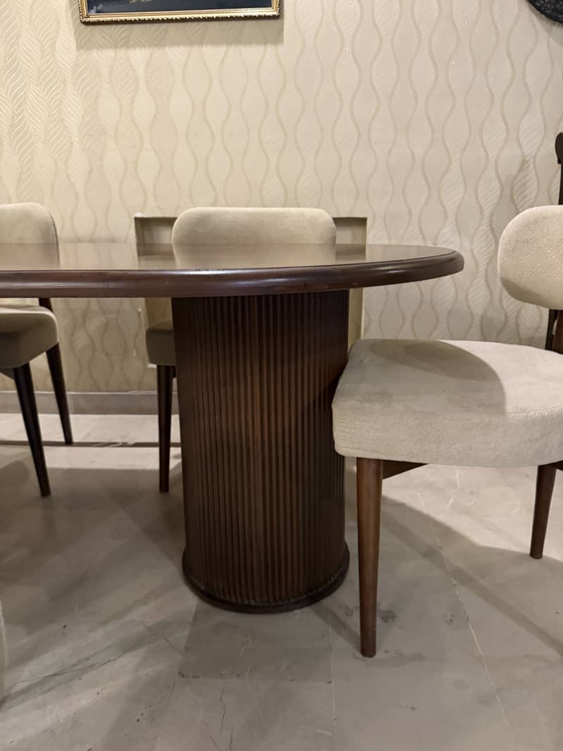Wooden dining table 3