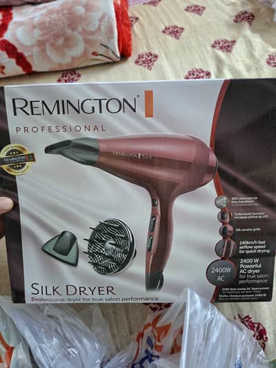 Remington hair dryer Silk. BRAND NEW. Unused.