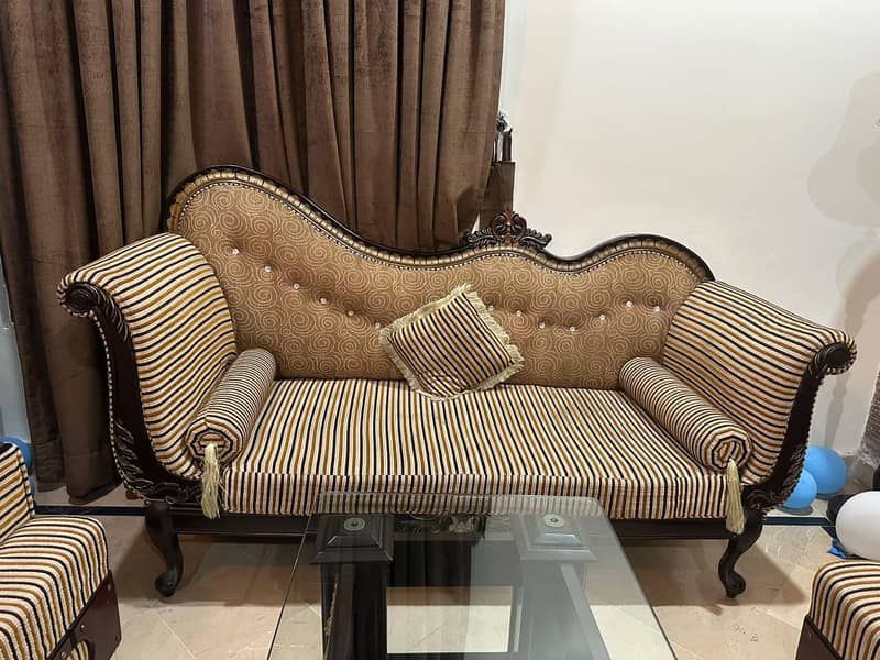 Sofa set and dewan 2
