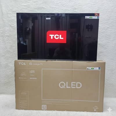 65 inch TCL LED TV New box pack 4k 3 year warranty O3O54498626