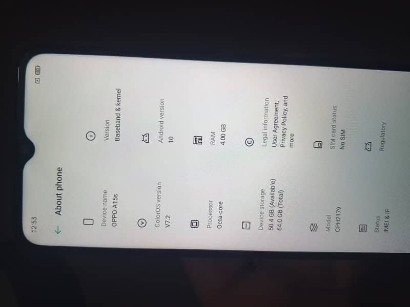 OPPO A15s 1