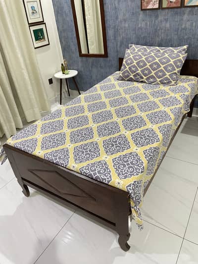 Wooden Beds (2 single)