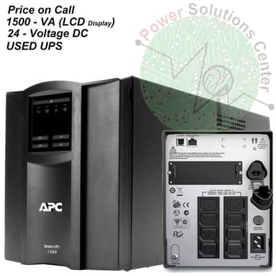 APC UPS SMT1500va 1000watt 24vdc Orignal