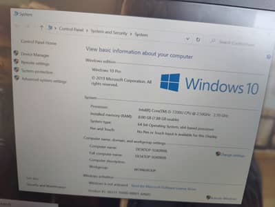 Dell i5 7th generation Good condition
