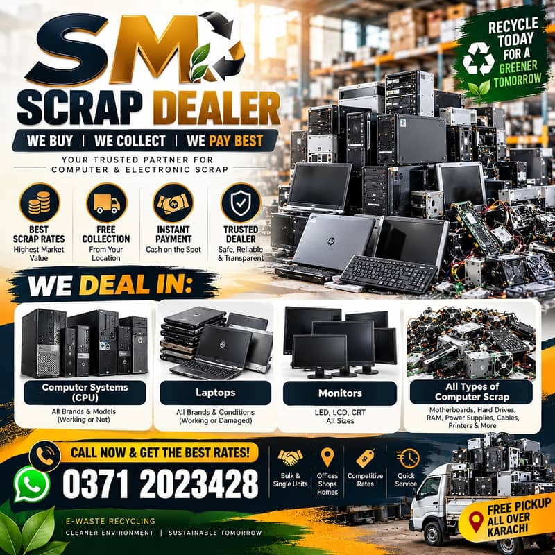 COMPUTER | PC LAPTOP SCRAP PURCHASE |BEST-MARKET RATES| LAPTOP SELL ...