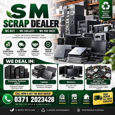 COMPUTER | PC LAPTOP SCRAP PURCHASE |BEST-MARKET RATES| LAPTOP SEL