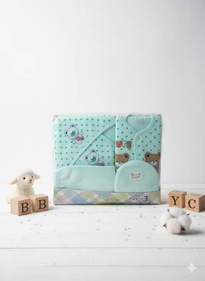 5 pieces Winter starter set for newborn babies 03339550937