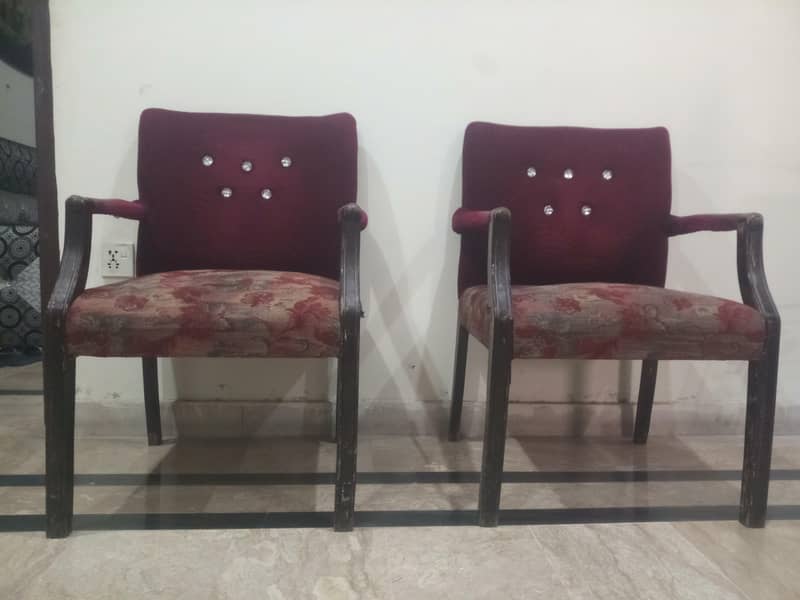 2 chair's 1
