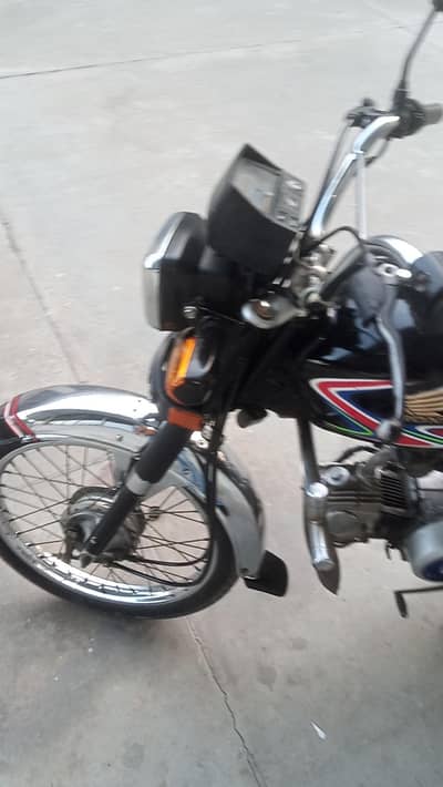 Honda CD 70 2018 Model – Black Color – Good Condition
