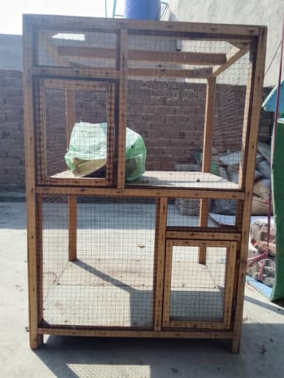 wood cage for birds
