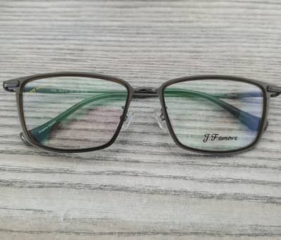 J. F. amore Titanium Eyeglasses Frame – Lightweight, Full Rim