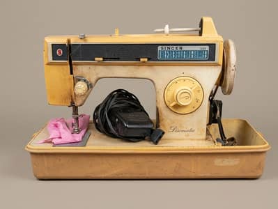 Original Singer 1288 Discmatic Electric Sewing Machine with FootPedal