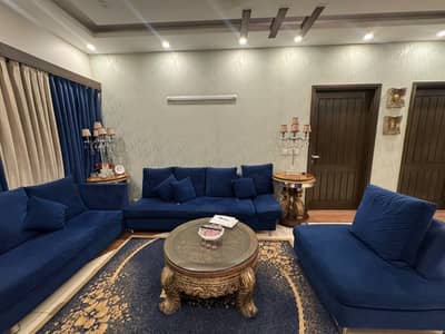 Sofa Set With Curtains