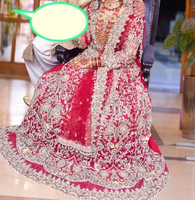 Urgent Sale |Luxury Bridal Lehenga Embroidery | Like New | Worn Once