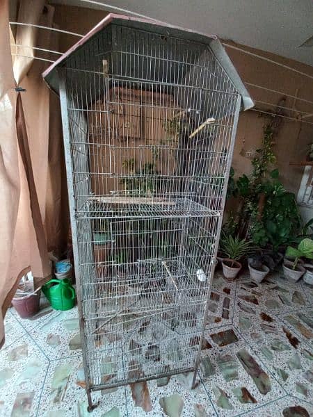 3 portion birds cage 1