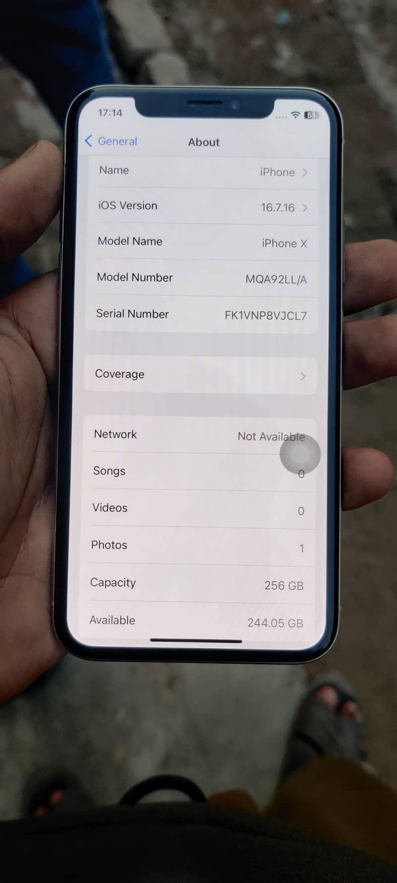 Apple iPhone X 5