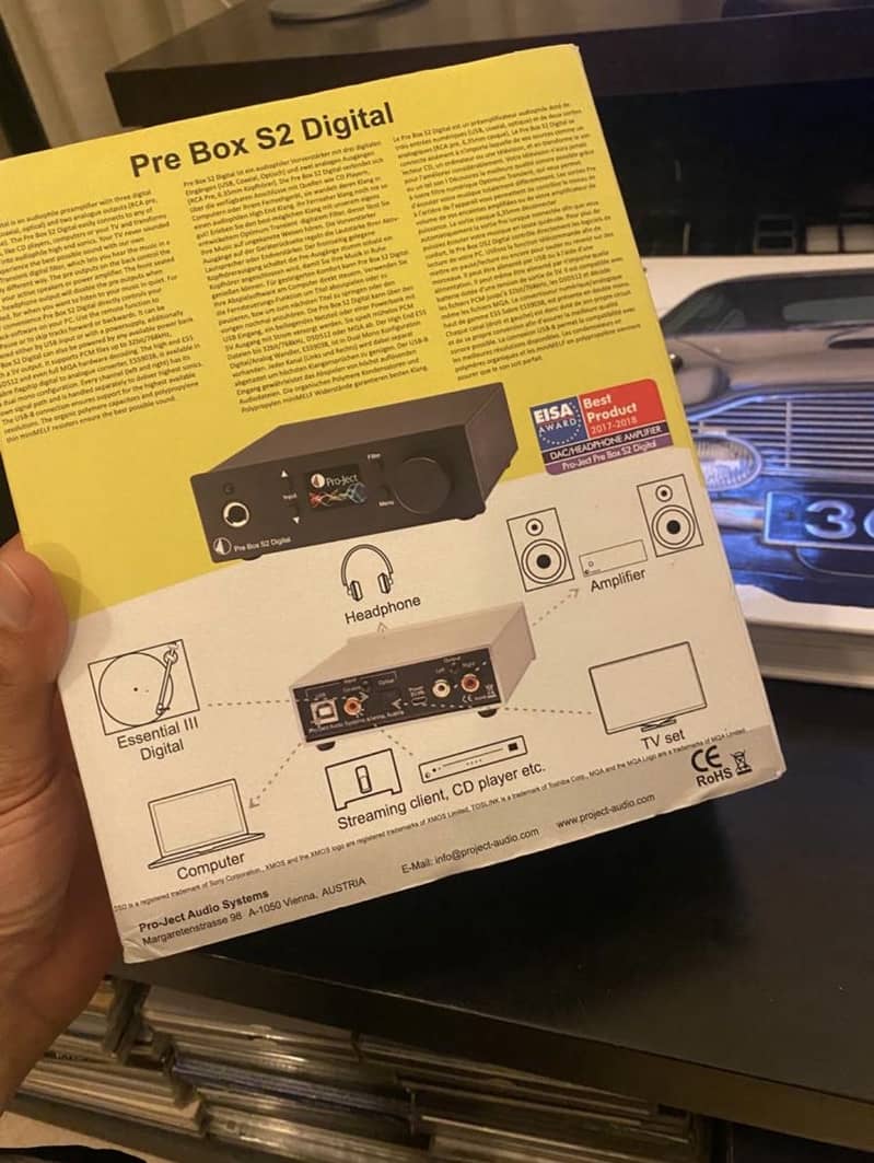 Pro-Ject Pre Box S2 Digital DAC 5