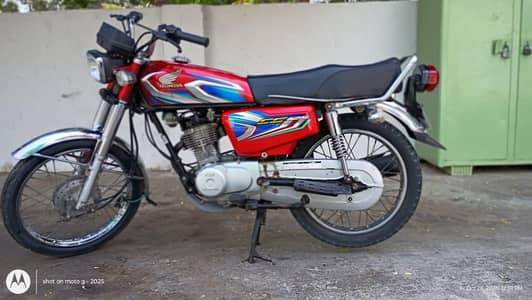 CG 125 2022 model Punjab Number