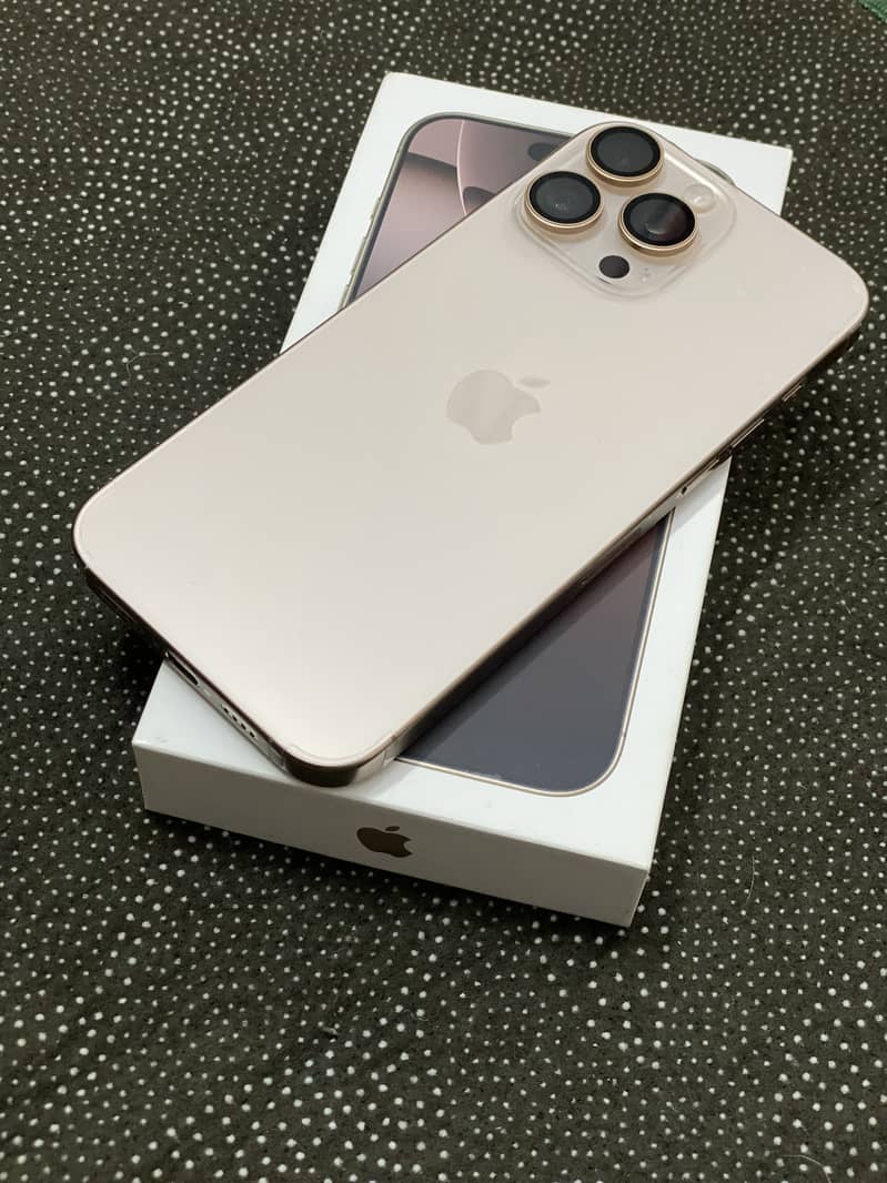Apple iPhone 16 Pro Max - Desert Titanium 2