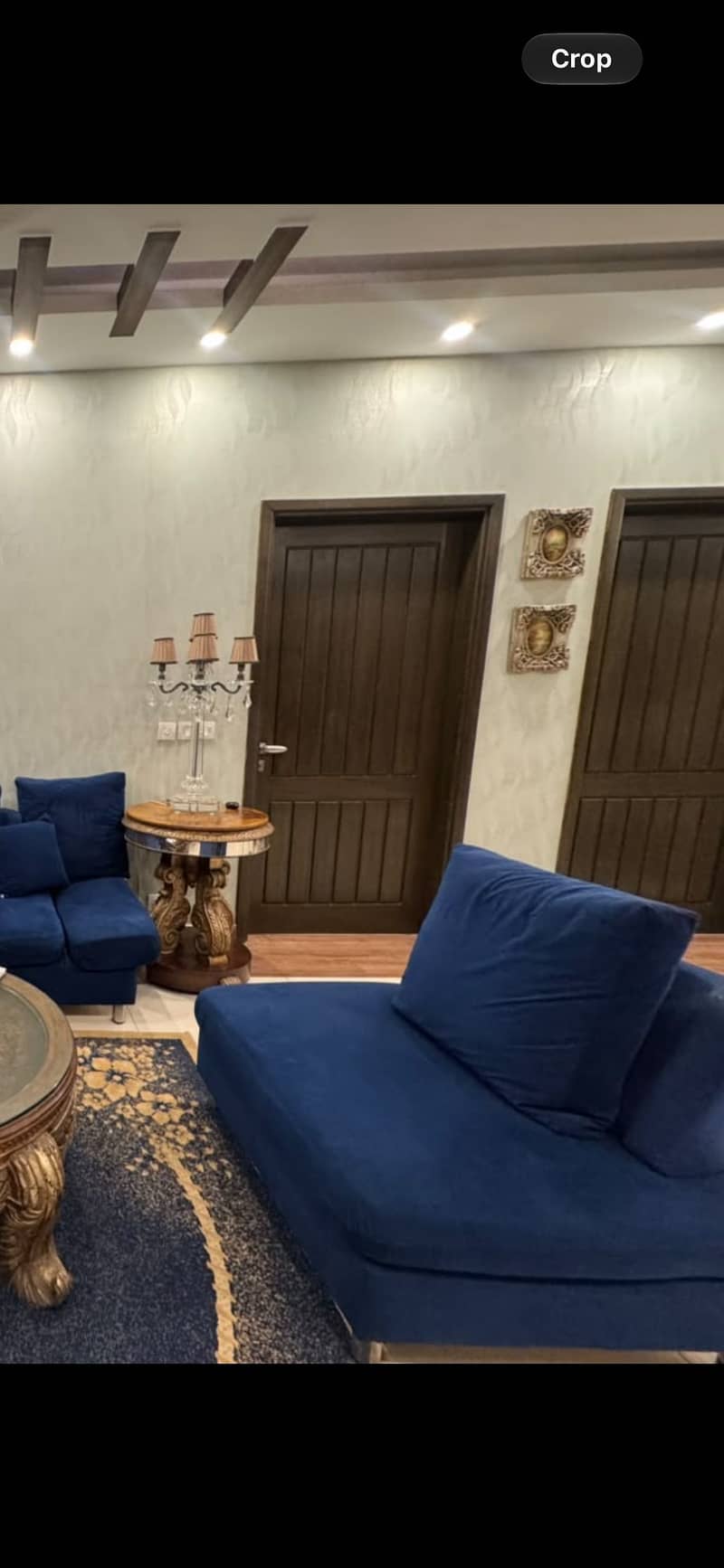 Sofa Set with Curtains 2