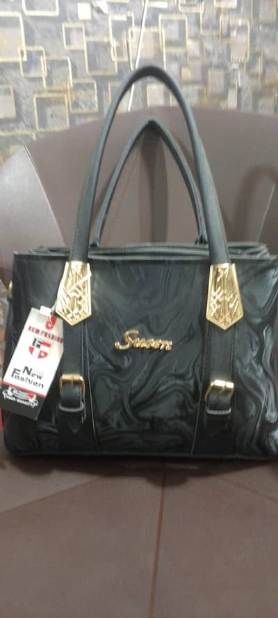 Black Swan Hand Bag - Imported - Office / College Bag