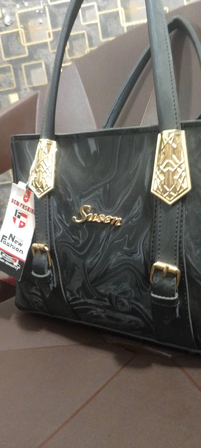 Black Swan Hand Bag - Imported - Office / College Bag - Bags - 1120975403