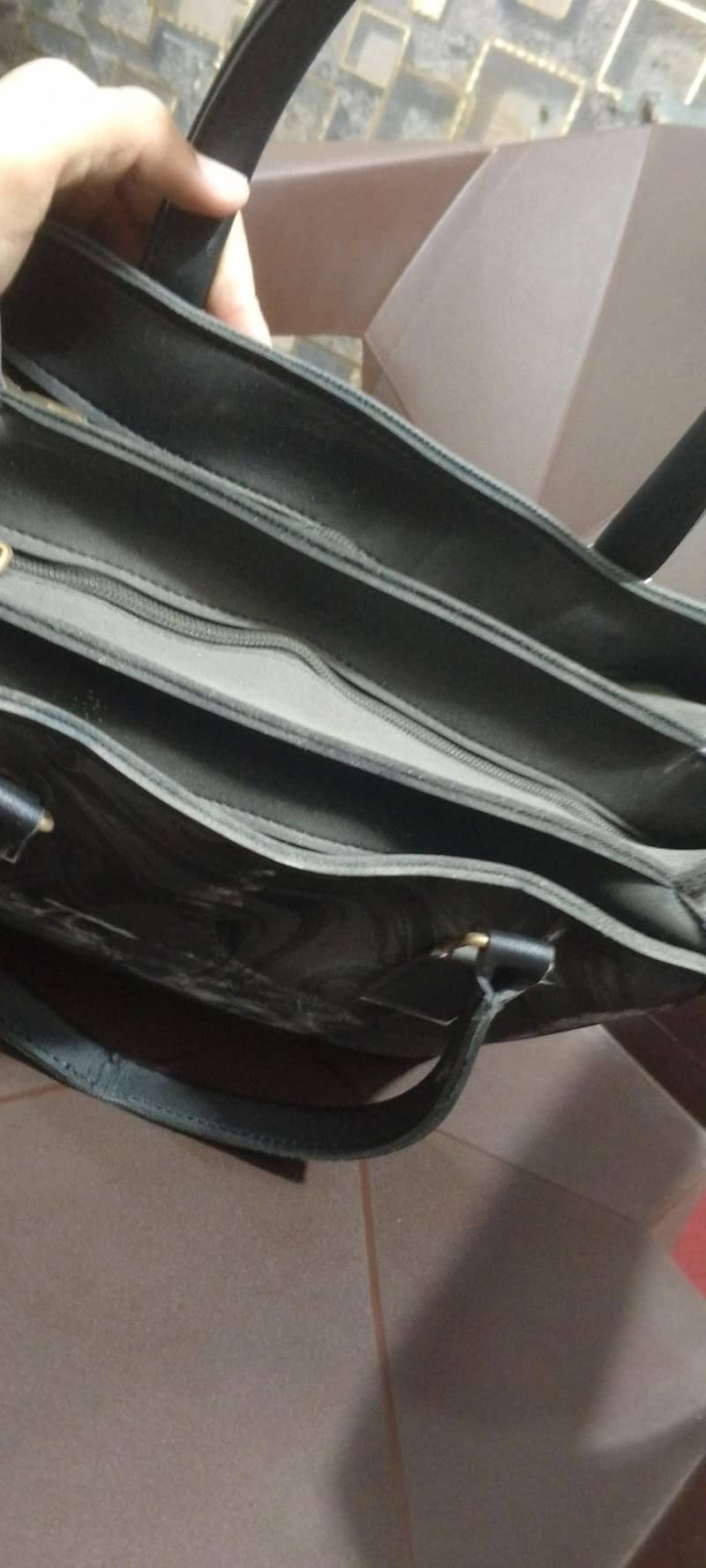 Black Swan Hand Bag - Imported - Office / College Bag - Bags - 1120975403