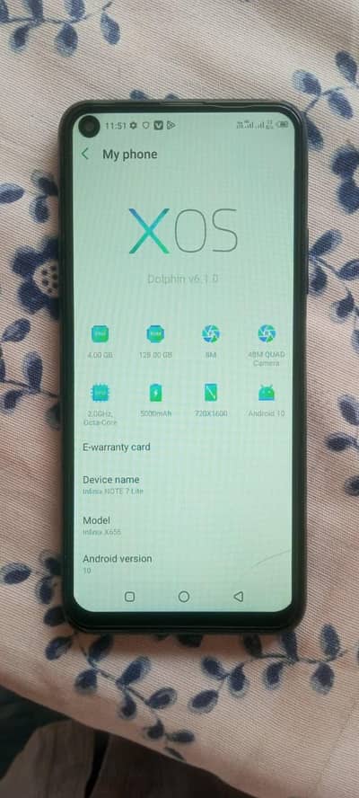 Infinix Note 7 Lite 4 128 40fps pubg only mobil