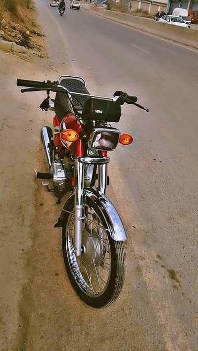 Honda 125 Model 2025 Islamabad Number