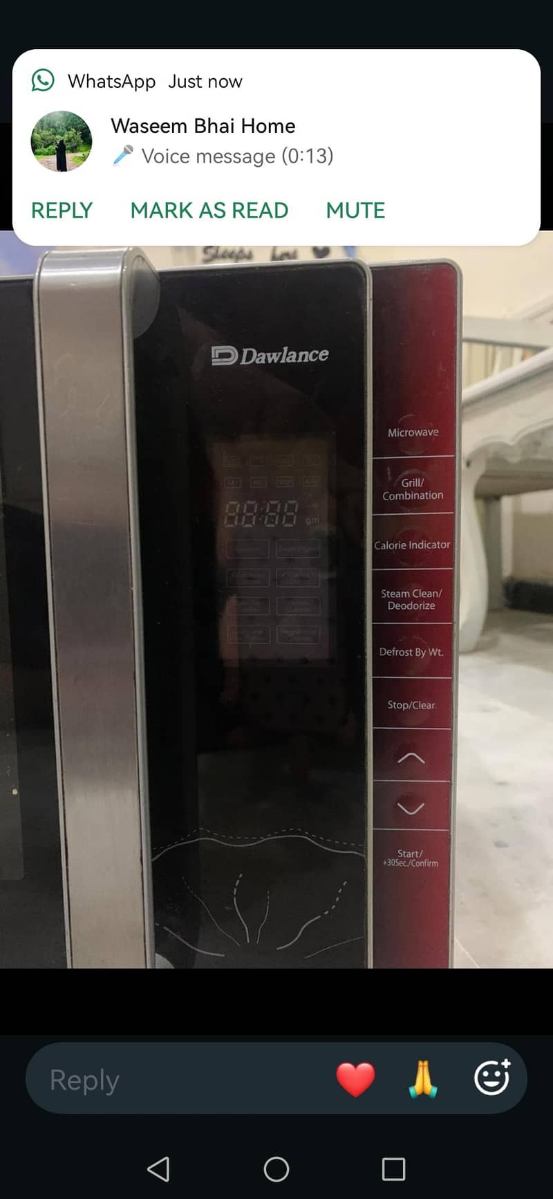 dawlance original ovan working condition 1