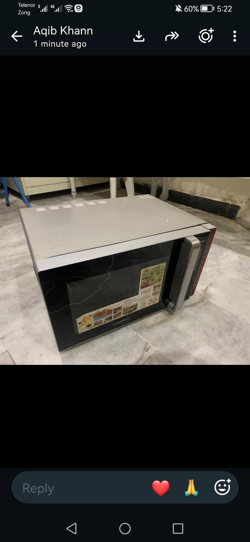 dawlance original ovan working condition 2