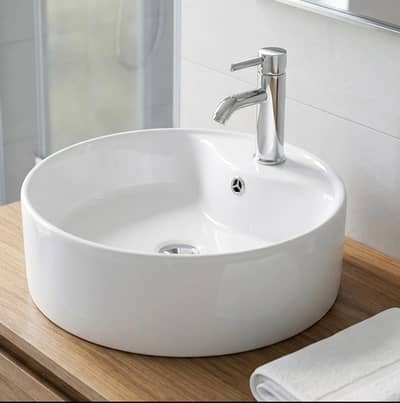 Montirosa vanity basin white