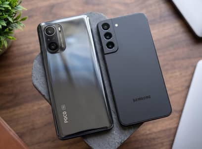 Samsung S22 Plus (Non-PTA) & Poco F3 (Official PTA Approved)