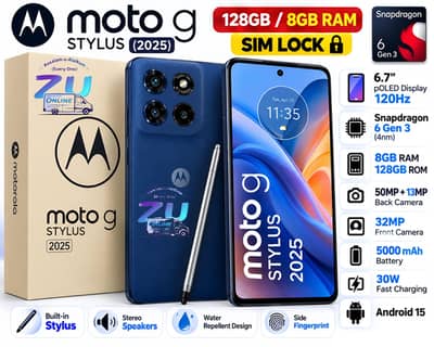 Motorola Moto g Stylus 2025 8/128 | Moto G Stylus 2025 | Moto G Stylus