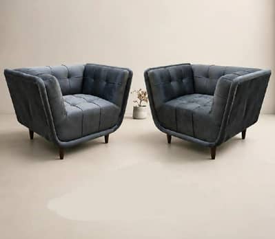 two sofa chair brand new condition large size