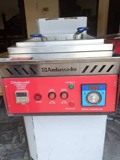 Ambassador hyrbrid deep fryer 24 liter