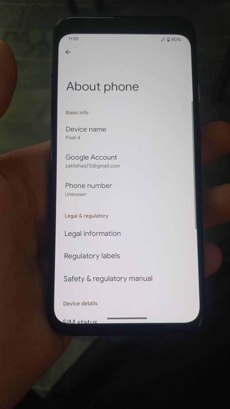 Google Pixel 4 7