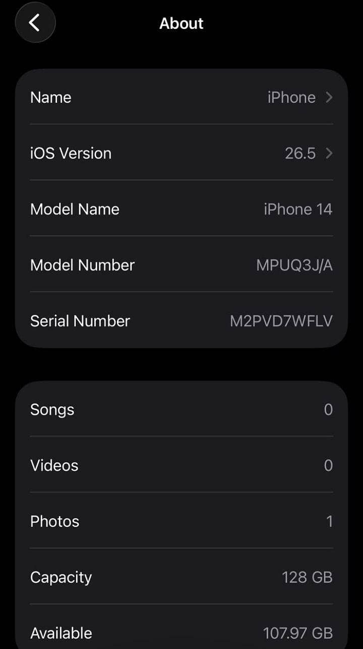 Apple iPhone 14 5