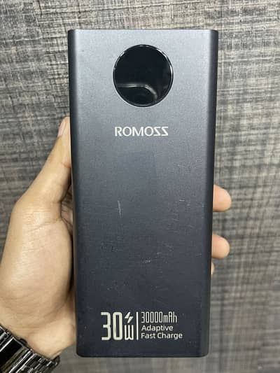 Romoss 30,000mah 30w Powerbank (03259474755)