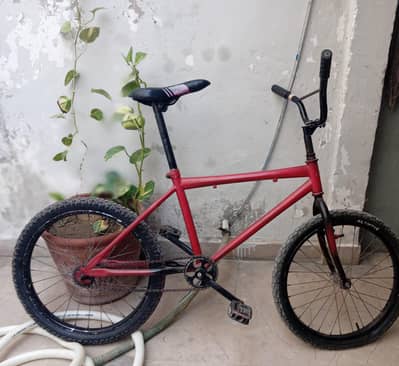 BMX Style Red Cycle for Sale