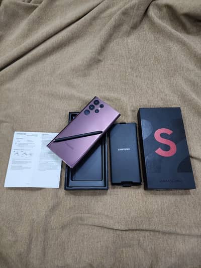 Dual Physical Sim Samsung S22 Ultra Official PTA APPROVED