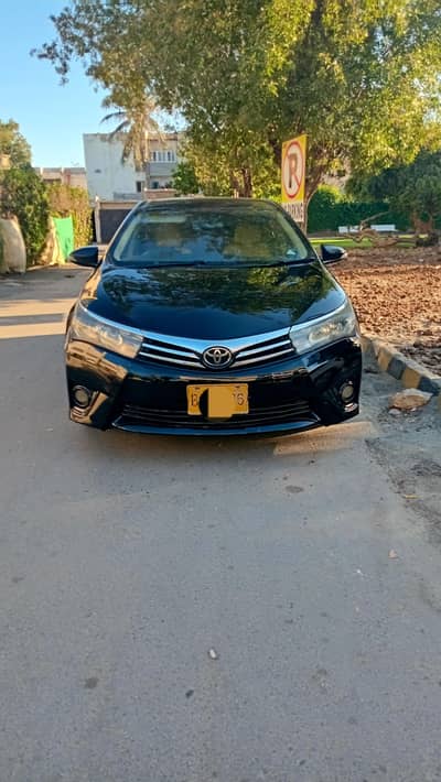 Toyota Corolla XLI 2014 New shape converted GLI DHA Karachi
