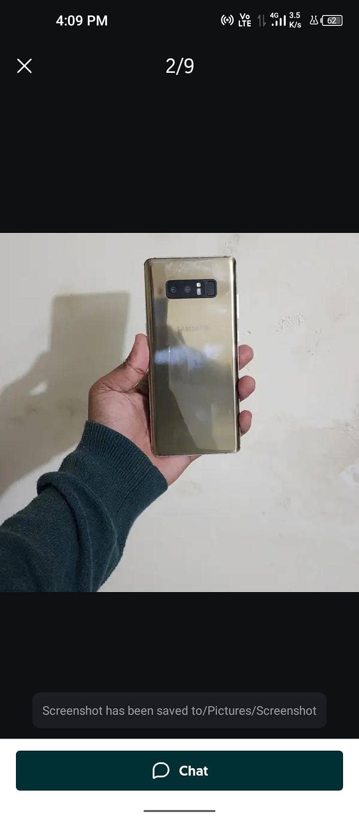 Samsung Mobile Note 8 1