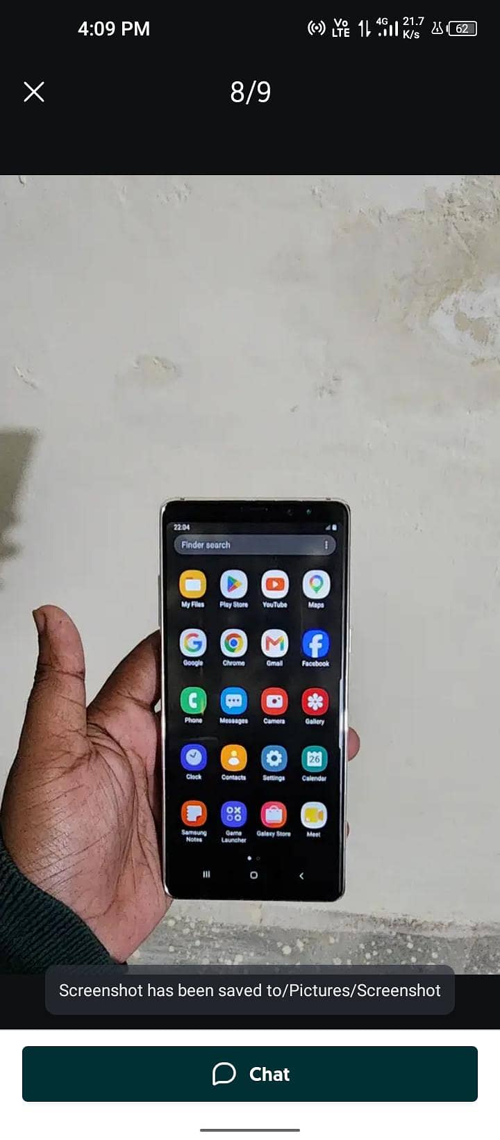 Samsung Mobile Note 8 7