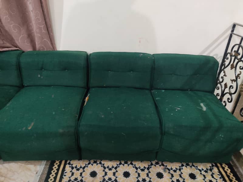 Dark green sofas 2