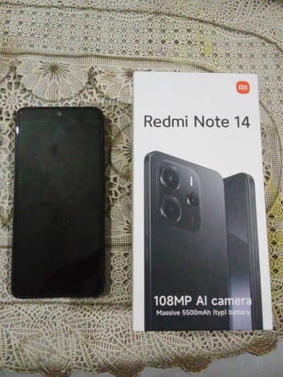 Xiaomi Redmi Note 14 full box 256gb