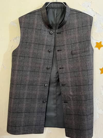 10 by 10 Grey Waistcoat 4
