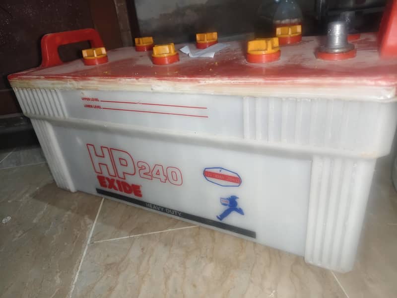 EXIDE 240 AMP Battery 1
