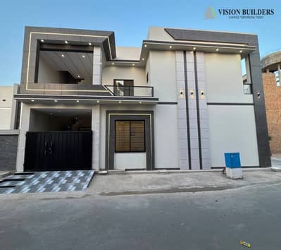 Al Raheem city and Paradise New brand luxury 4.50 marly proper double story house for sale